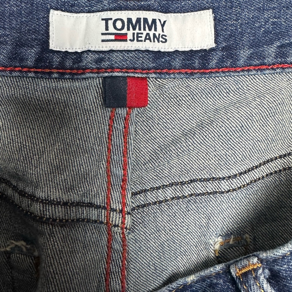 Tommy Hilfiger Jeans‎ Mens Relaxed Fit Tommy Jeans Size 33x30 Medium Wash Pants - Picture 12 of 15